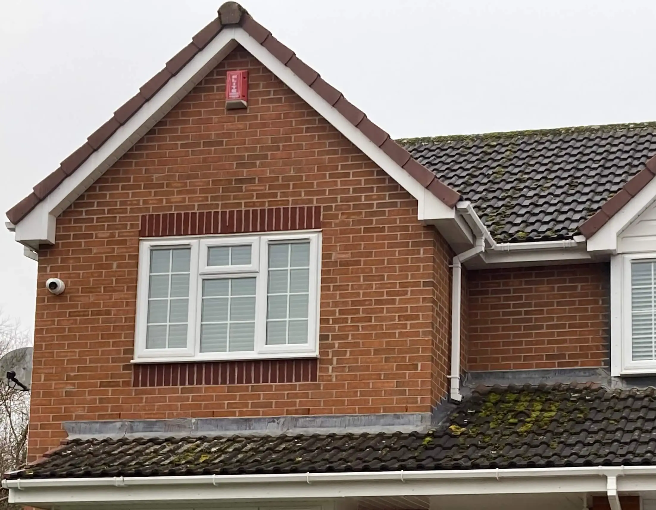 security camera install on local house