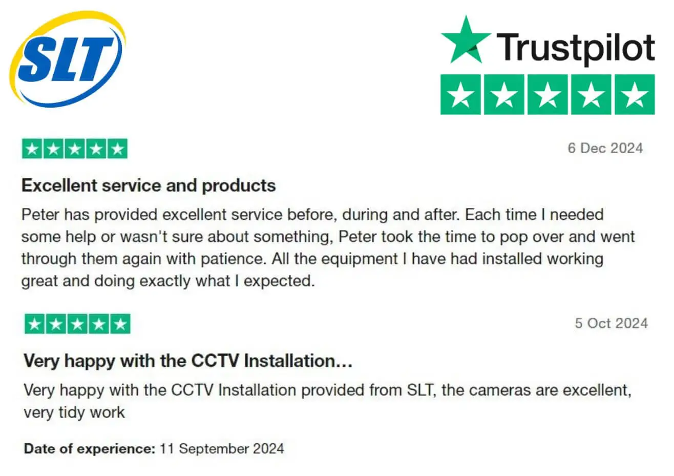 Trustpilot CCTV installation reviews